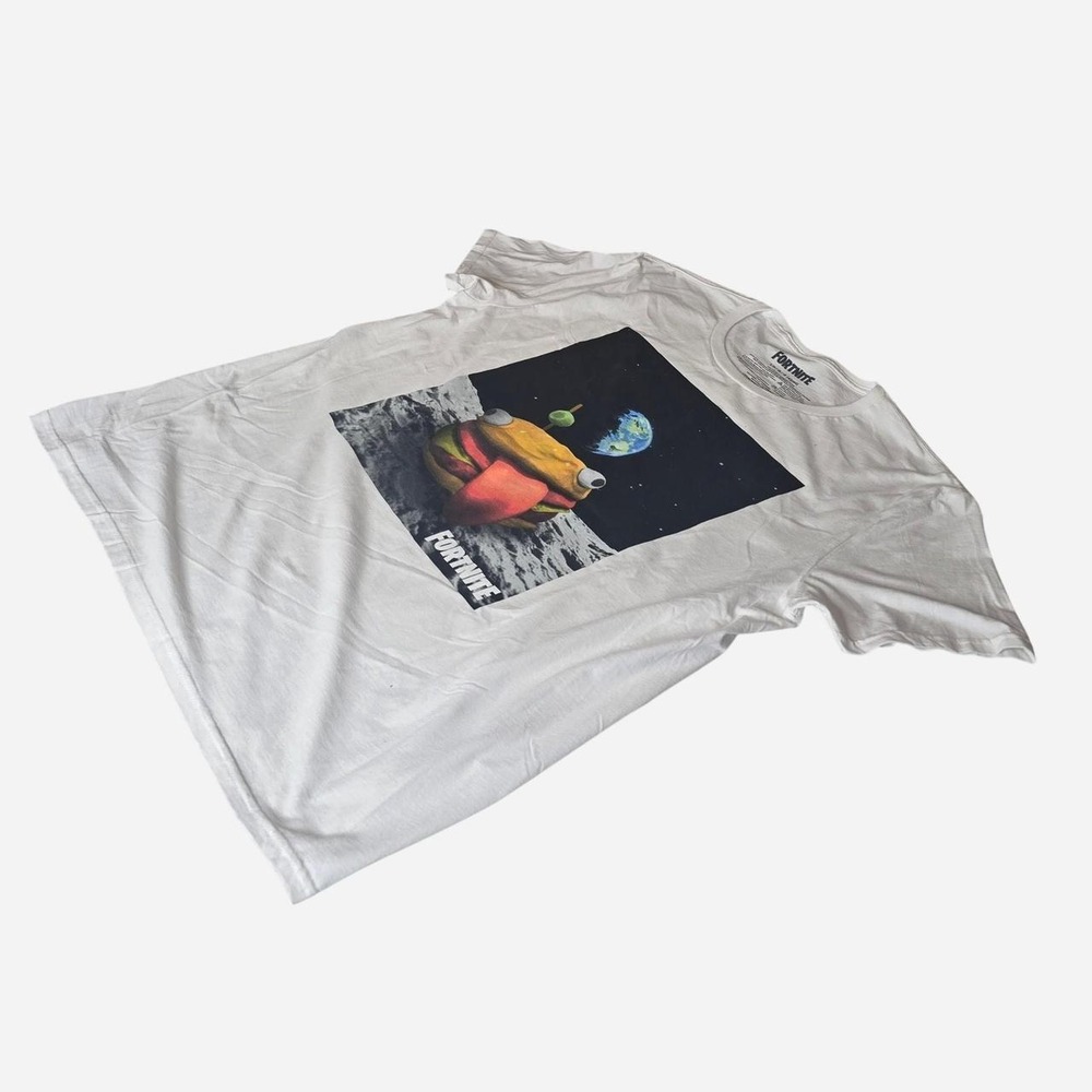 Fortnite Astronaut Graphic white t-shirt - Large